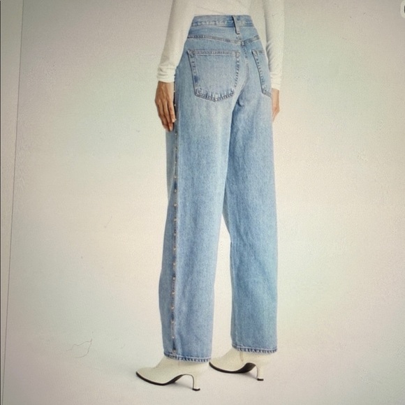 EUC Universal Thread Mid-Rise 90’s Baggy Studded Jeans Size 8 - Picture 1 of 10